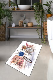Mijölnir Dance Street Alfombrilla de Baño Multicolor 70x120 cm